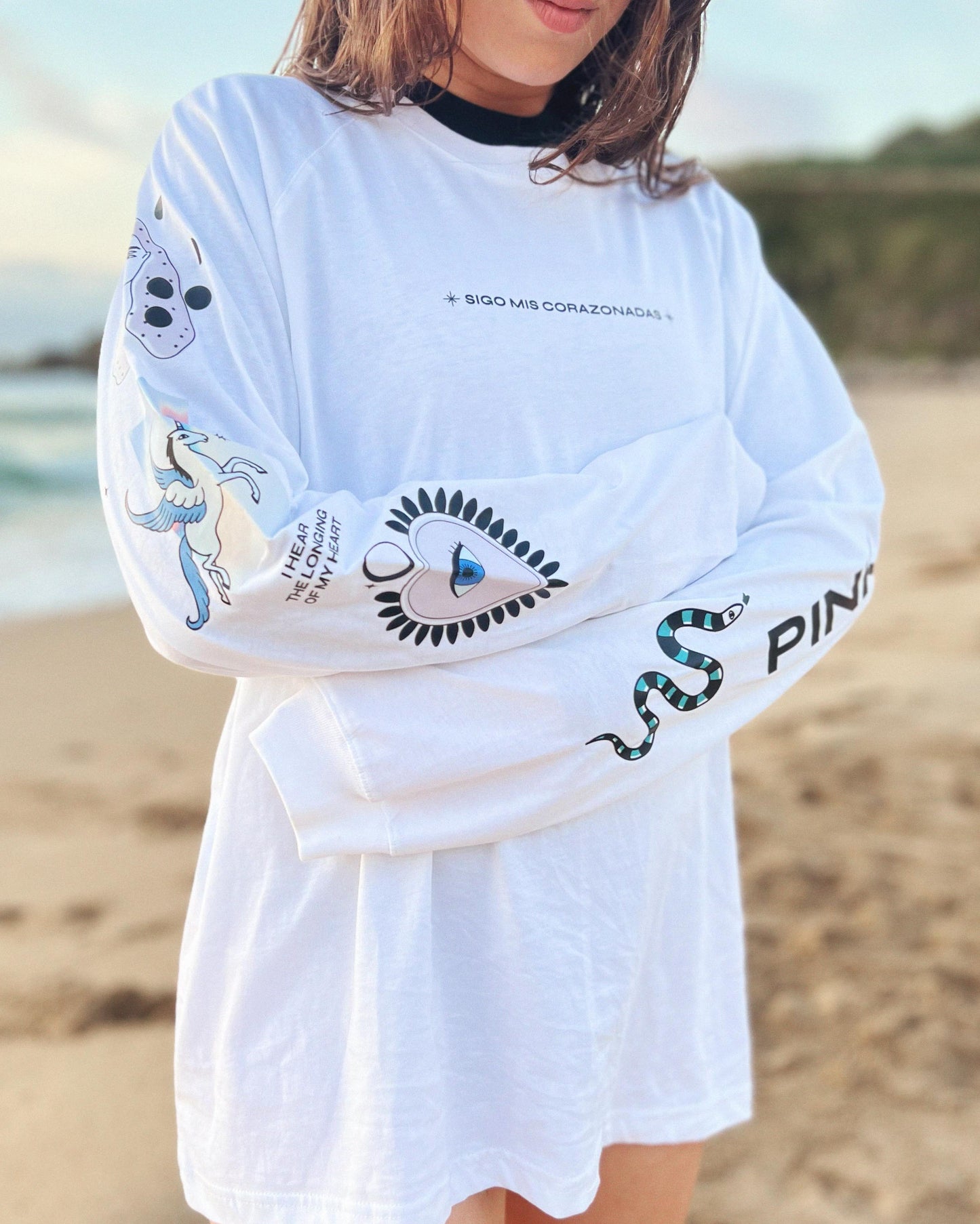 Camiseta Corazonadas S/M